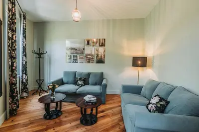 Coin salon dans l'établissement Château Belle Epoque - Chambres d'Hôtes & Gîtes