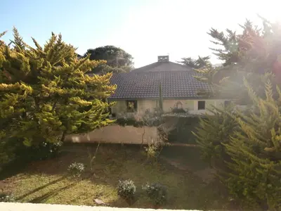 Jardin de l'établissement Appartement Rénové avec Balcon, Proche Plage et Marché – 4 Pers, Calme & Confort à Seignosse - FR-1-239-460