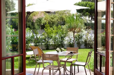 Jardin de l'établissement Villa du Pyla