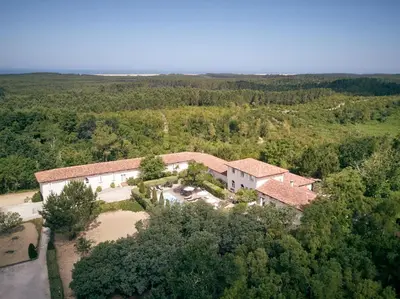 Paysage naturel près de l'hôtel