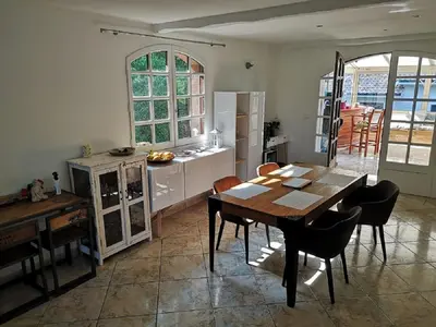 Plan de l'établissement Villa Fleur des Pins 14 personnes 3 étoiles Bassin Arcachon