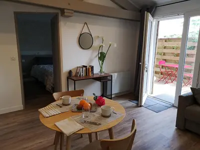 Plateau bouilloire dans l'établissement Hossegor Les Bécasses
