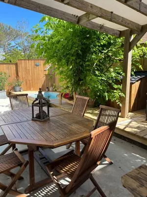 Terrasse ou espace extérieur de l'établissement Maison Sanouva
