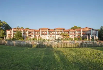 Bâtiment de le village vacances