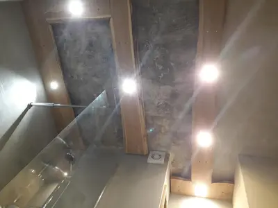 Salle de bains dans l'établissement Appartement Seignosse Océan