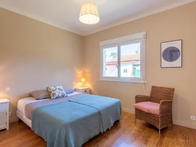 Un ou plusieurs lits dans un hébergement de l'établissement Holiday Home Ile de France by Interhome
