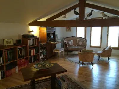 Bibliothèque dans le B&B/chambre d'hôtes