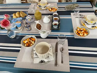 Nourriture dans le B&B/chambre d'hôtes ou à proximité