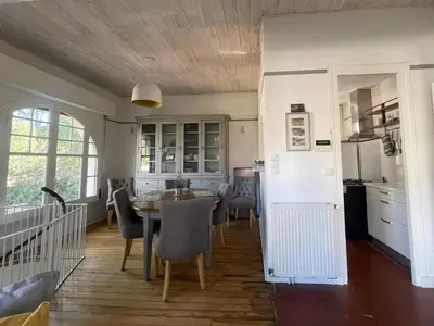 Plan de l'établissement Villa rénovée Pyla S/Mer: 4 chambres, jardin, terrasse, cuisine d'été, proche Dune du Pilat, parkings - FR-1-420-81
