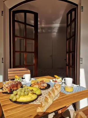 Nourriture dans la maison de vacances ou à proximité