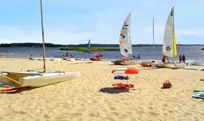 Plage de la maison de vacances ou située à proximité
