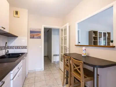 Cuisine ou kitchenette dans l'établissement Apartment Tassigny by Interhome