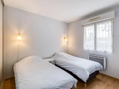 Un ou plusieurs lits dans un hébergement de l'établissement Apartment Tassigny by Interhome