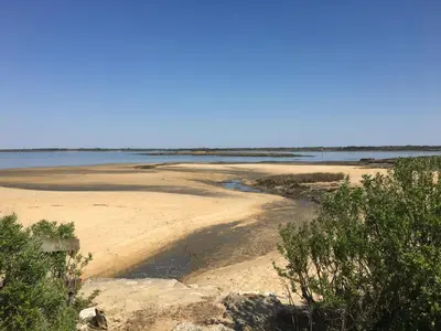 Paysage naturel près de la maison de vacances