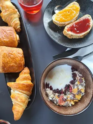 Nourriture dans l'hôtel ou à proximité