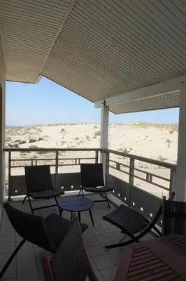 Balcon ou terrasse dans l'établissement BiscaOcéan
