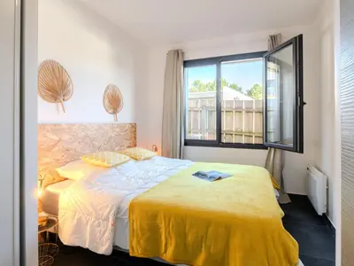 Un ou plusieurs lits dans un hébergement de l'établissement Holiday Home palot 17 by Interhome