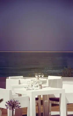 Restaurant ou autre lieu de restauration dans l'établissement Le Grand Hotel de la Plage