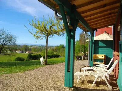 Paysage naturel près de la maison de vacances