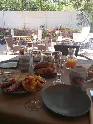 Nourriture dans le B&B/chambre d'hôtes ou à proximité