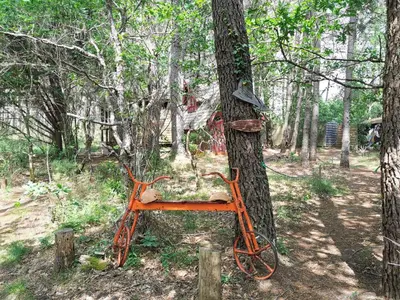 Jardin de l'établissement Cabane Spa 40