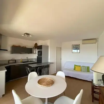 Appartement climatisé pour 4 avec balcon et parking à Capbreton - FR-1-413-101