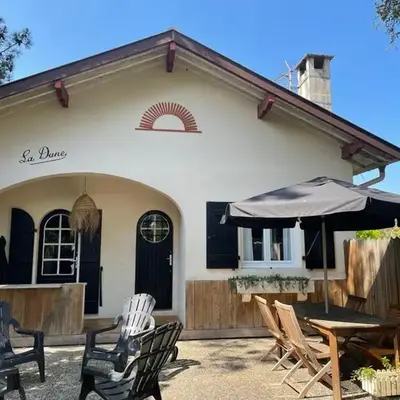 Villa Landaise Rénovée Proche Plages - Jardin et Terrasse Privatifs - FR-1-413-80