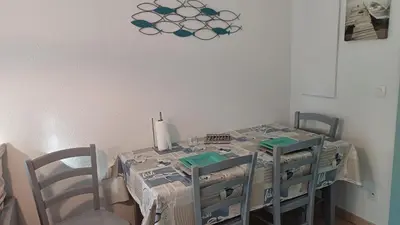 Plan de l'établissement T2 Turquoise Ondres plage avec piscine et tennis