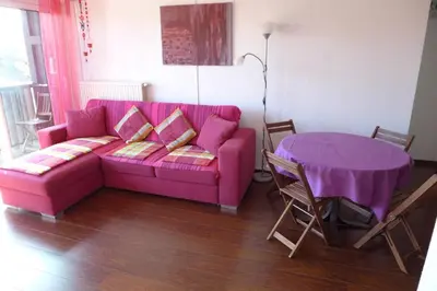 Coin salon dans l'établissement Réf 475, Seignosse océan, appartement proche plage et commerces, 4 personnes