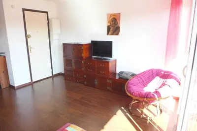 Télévision ou salle de divertissement dans l'établissement Réf 475, Seignosse océan, appartement proche plage et commerces, 4 personnes