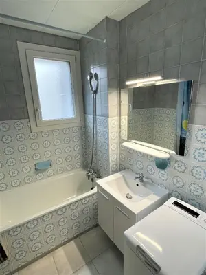 Salle de bains dans l'établissement Réf 531, Seignosse Océan, Appartement proche de la plage et du centre, 4 personnes