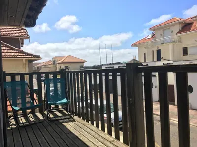 Balcon ou terrasse dans l'établissement Hotel Atlantique