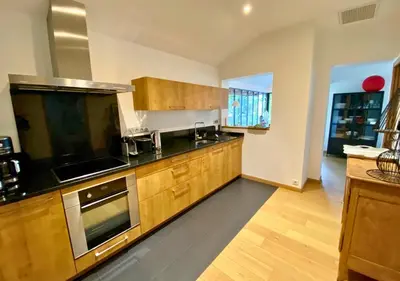 Cuisine ou kitchenette dans l'établissement G-63 - Appartement de standing en plein coeur d'Hossegor