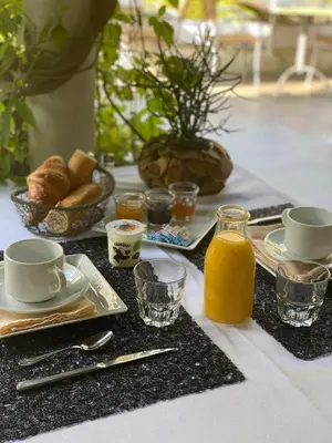 Nourriture dans l'hôtel ou à proximité