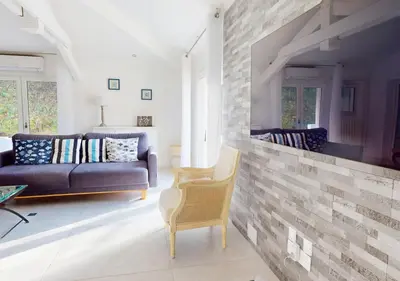Coin salon dans l'établissement BRUYERES - Capbreton, belle villa spacieuse entre ville et plages au calme