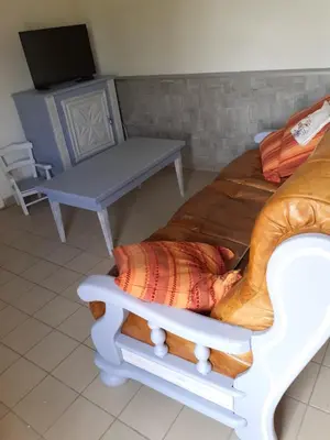 Télévision ou salle de divertissement dans l'établissement LE Gîte DE LA GRANGE DE BROUSTIC