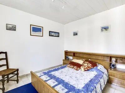 Un ou plusieurs lits dans un hébergement de l'établissement Maison confortable à Biscarrosse Plage, 6 pers, proche centre et plages - FR-1-521-108