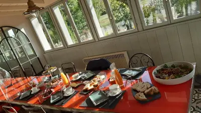 Nourriture dans la maison d'hôtes ou à proximité