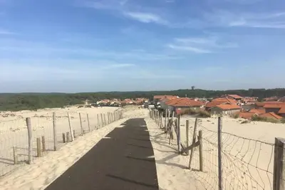 Paysage naturel près de la maison de vacances