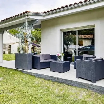 Maison contemporaine à Biscarrosse Lac - 6 pers