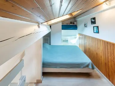Un ou plusieurs lits dans un hébergement de l'établissement Holiday Home lotissement Les Rives de Capbreton by Interhome