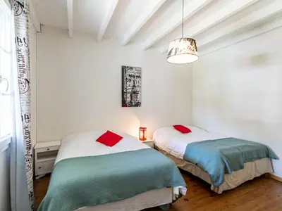 Un ou plusieurs lits dans un hébergement de l'établissement Holiday Home Pyrénées by Interhome