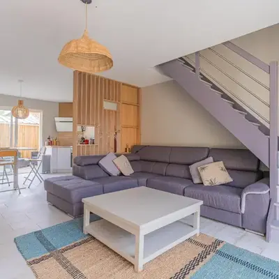 Maison Mitoyenne Près de l'Océan à Biscarrosse - 6 Couchages