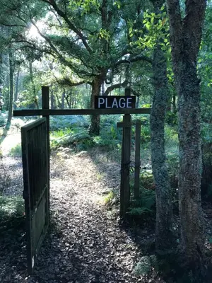 Paysage naturel près de le complexe hôtelier