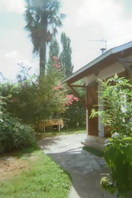 Jardin de l'établissement Gîte Habas