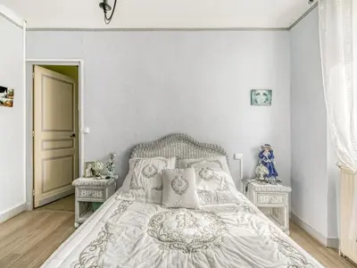 Un ou plusieurs lits dans un hébergement de l'établissement Charming Stay in Heart of Dax