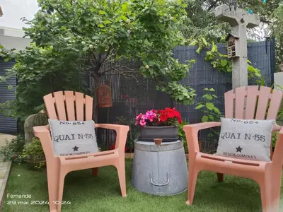 Jardin de l'établissement Chambre d'hôte Margot'te
