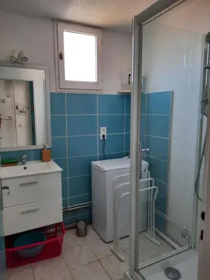 Salle de bains dans l'établissement Joli T2 38 m2 rénové idéalement situé