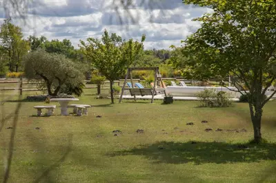 Jardin de l'établissement LE GAHOUN - Chalet