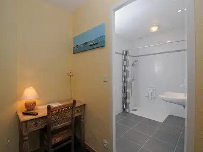 Salle de bains dans l'établissement Hotel La Cabane